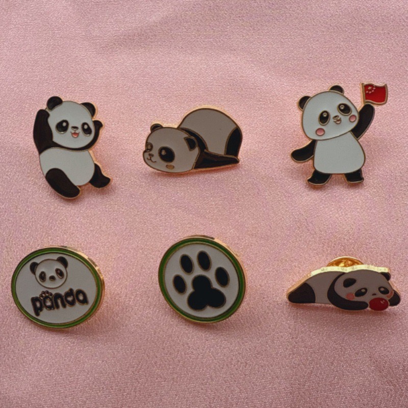 Event Party - 6 Peças de Broches de Desenho