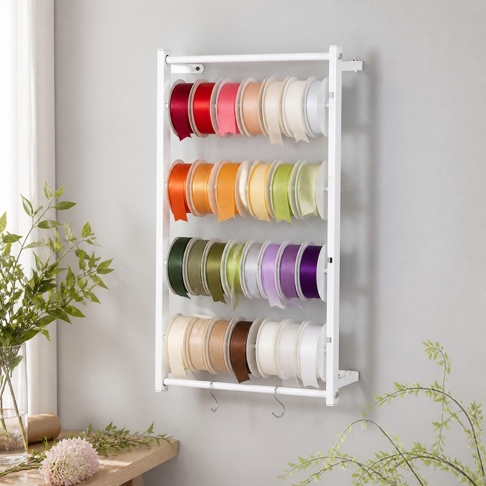 Papercraft Supply Ribbon - Prateleira de Armazenamento de Fitas, Organizador