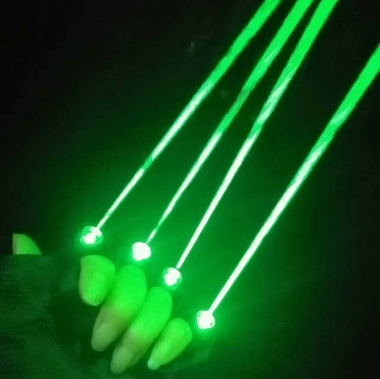 Event Party Dj - Luvas laser verdes 650nm módulo laser