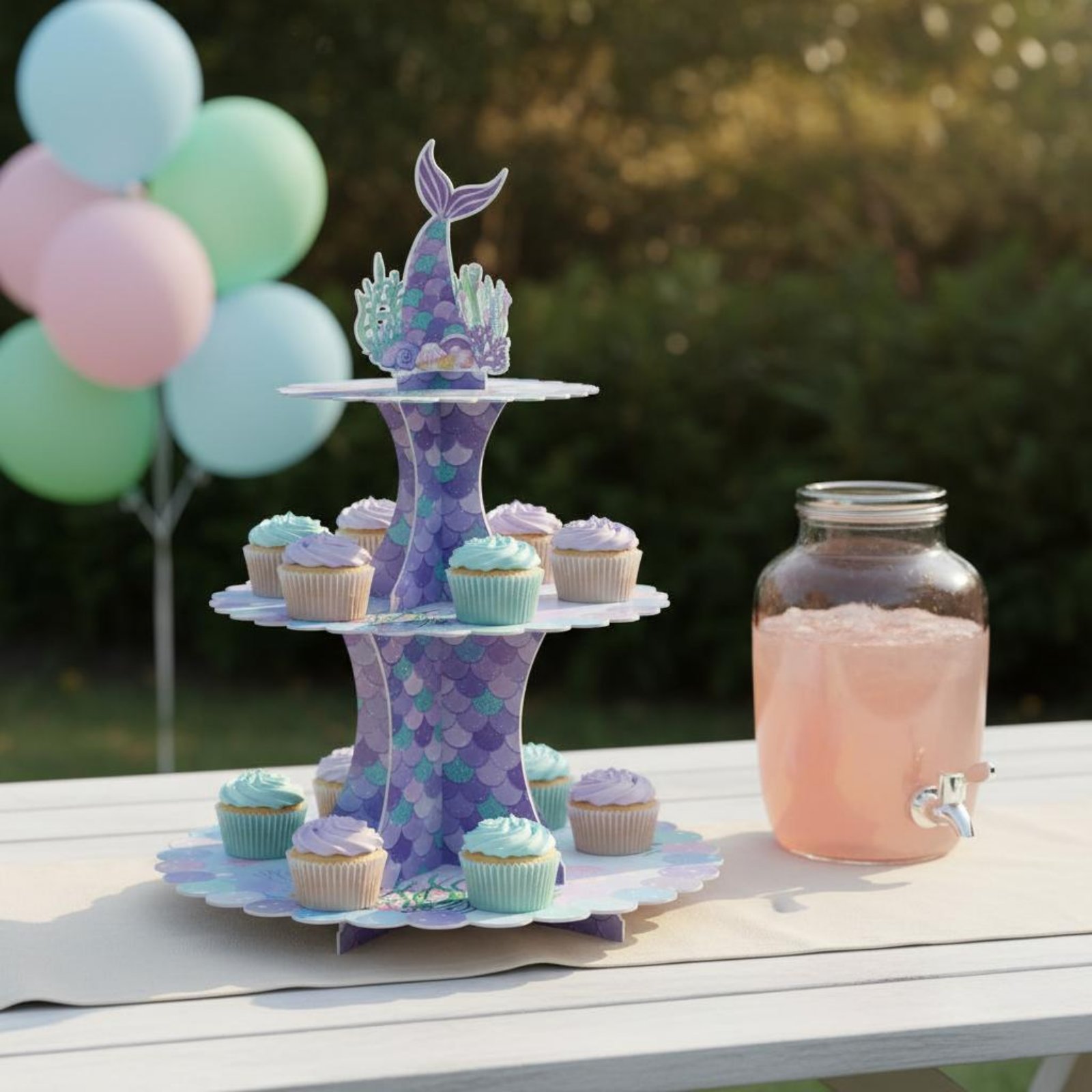 Suporte de Papelão de 3 Camada - Cupcake Stand Tier avaliação e preço