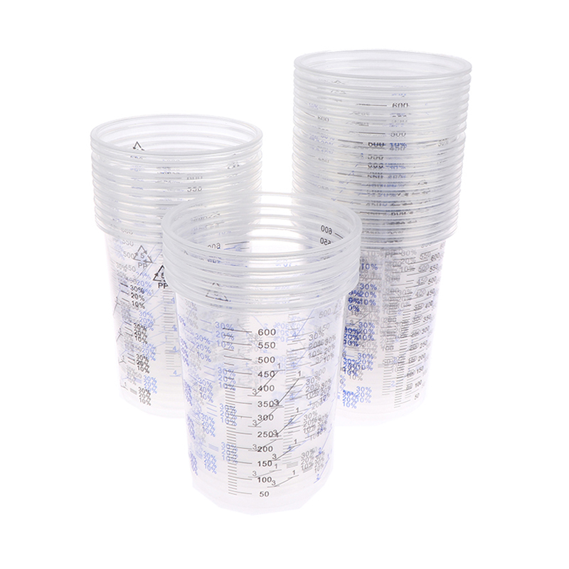 50 Copos Plásticos Calibrados  - Plastic Cup 50Pcs avaliação e preço