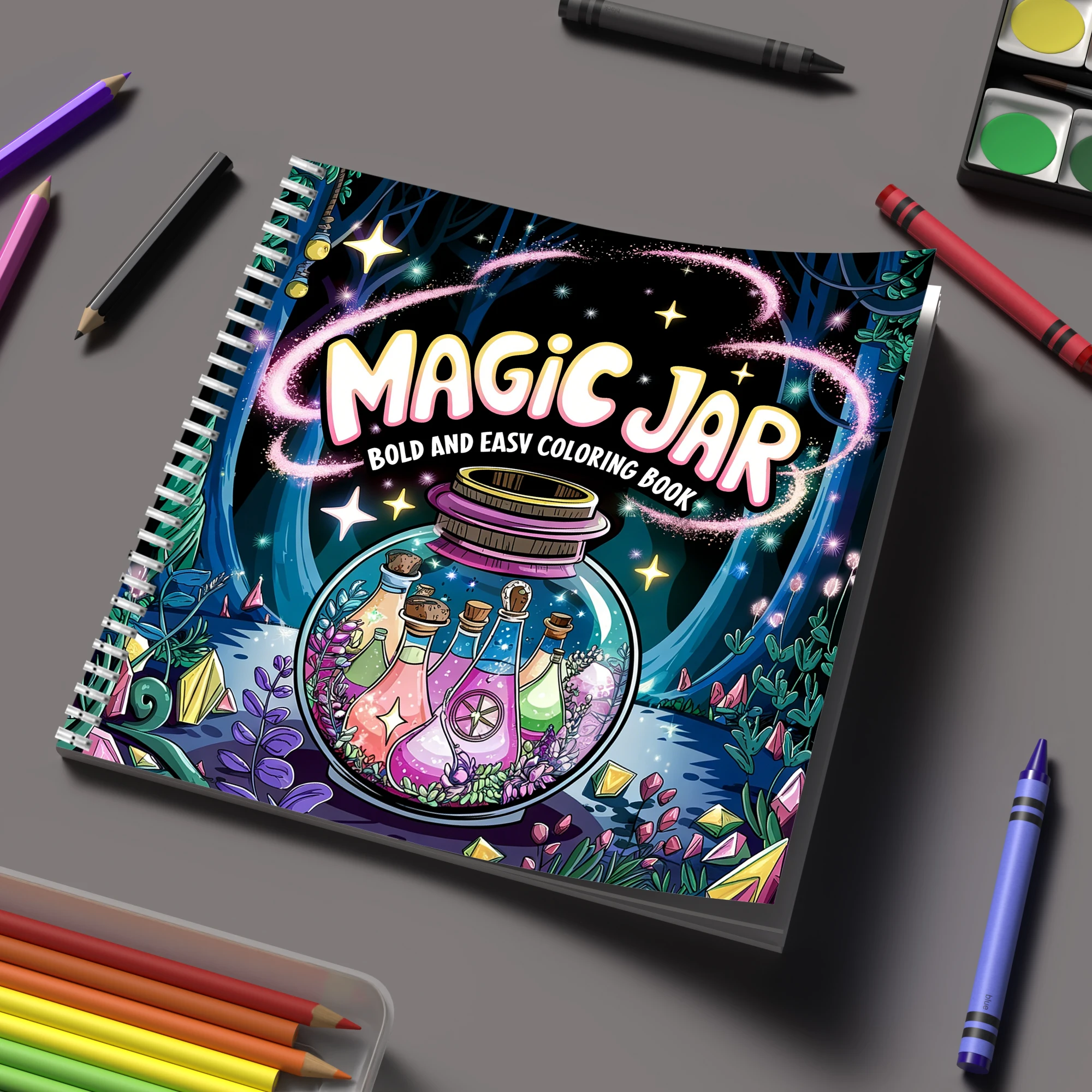 Livro de Colorir Mágico para A - Supply Event avaliação e preço
