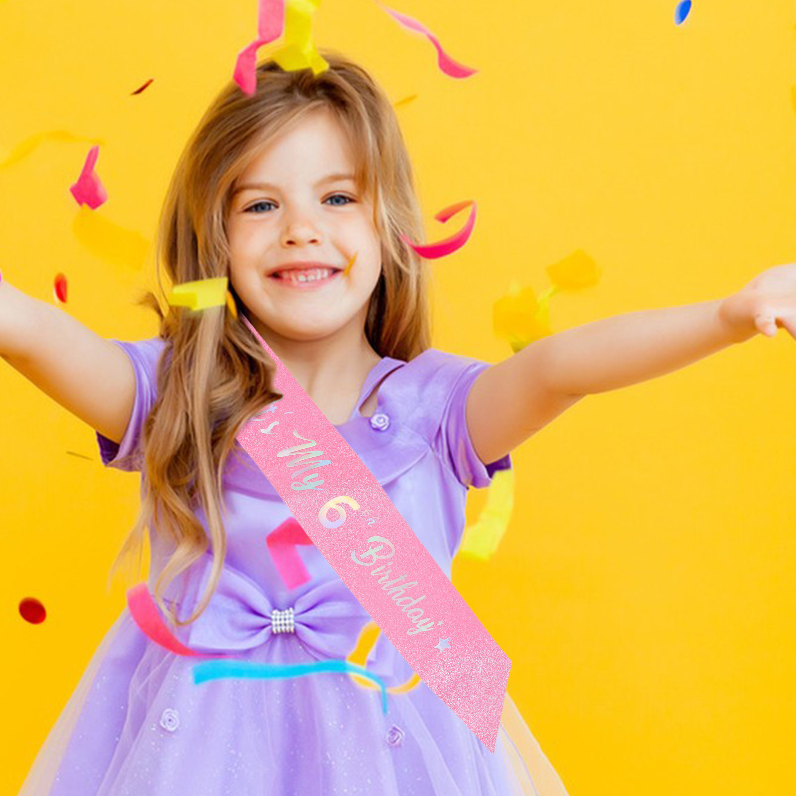 Conjunto de 5 Peças de Faixa d - Birthday Sash Glitter avaliação e preço