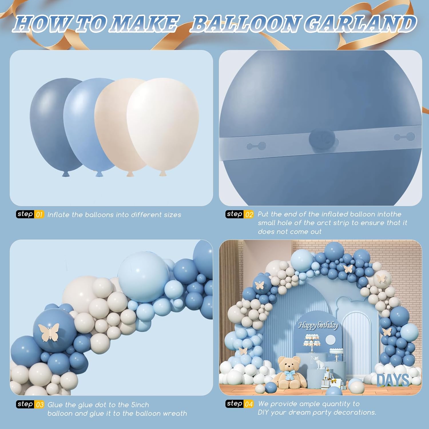 Kit de Arco de Balões de Látex - Balloon Arch Kit avaliação e preço
