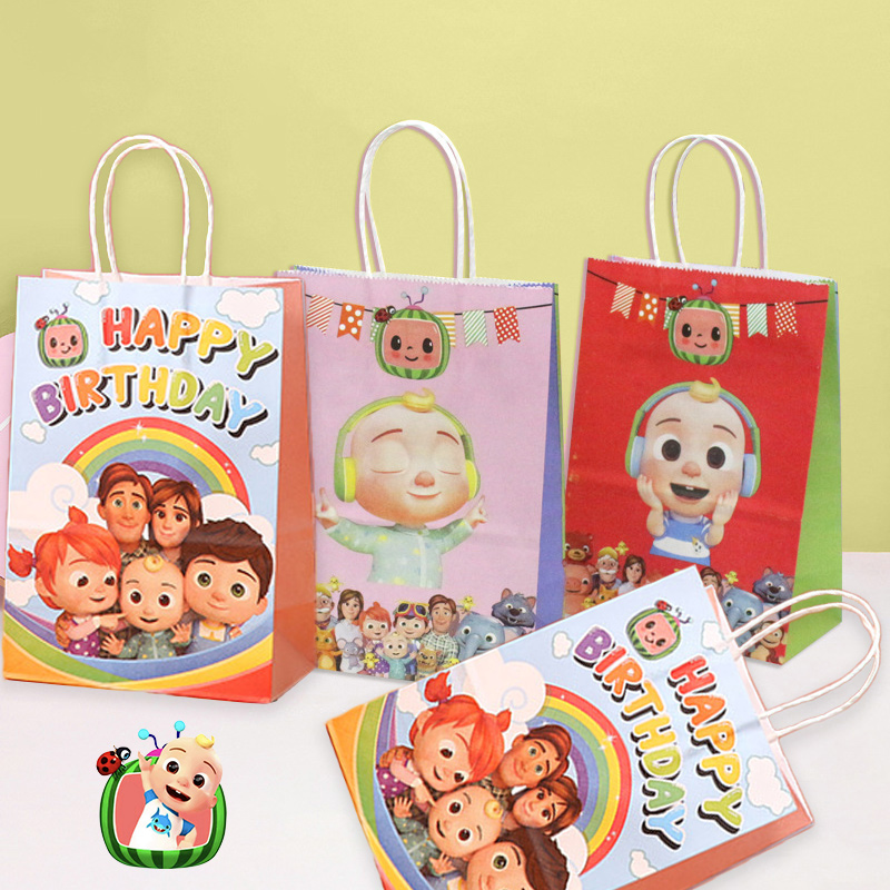 Cocomelons festa presente saco - Party Favor Bag avaliação e preço