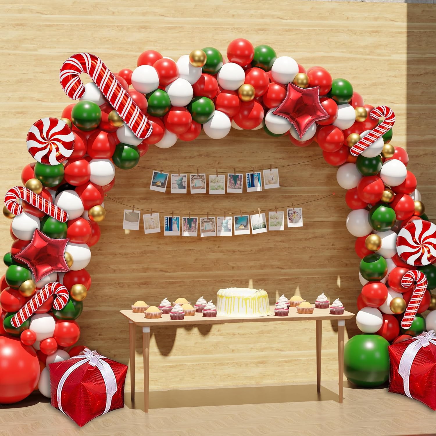 Kit de Arco de Balões de Natal - Balloon Arch Kit avaliação e preço
