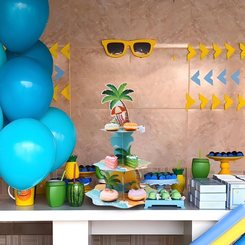 Suporte de cupcake de praia ha - Cupcake Stand Tier avaliação e preço